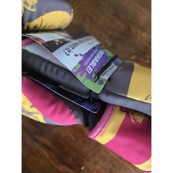 NEW Century Strive Women's Pair Pink & Yellow Boxing Gloves 10 oz Floral - Picture 6 of 6